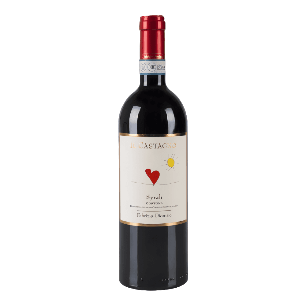Fabrizio Dionisio, Syrah Cortona Castagnino 2023, Bottiglia 750 ml