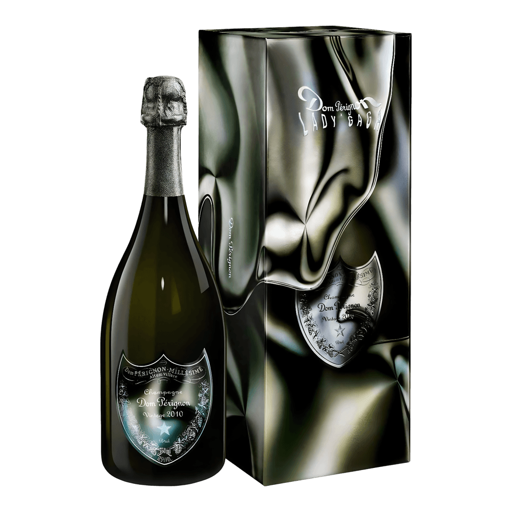 Dom Pérignon, Vintage Limited Edition by Lady Gaga Brut 2010, Bottiglia 750 ml