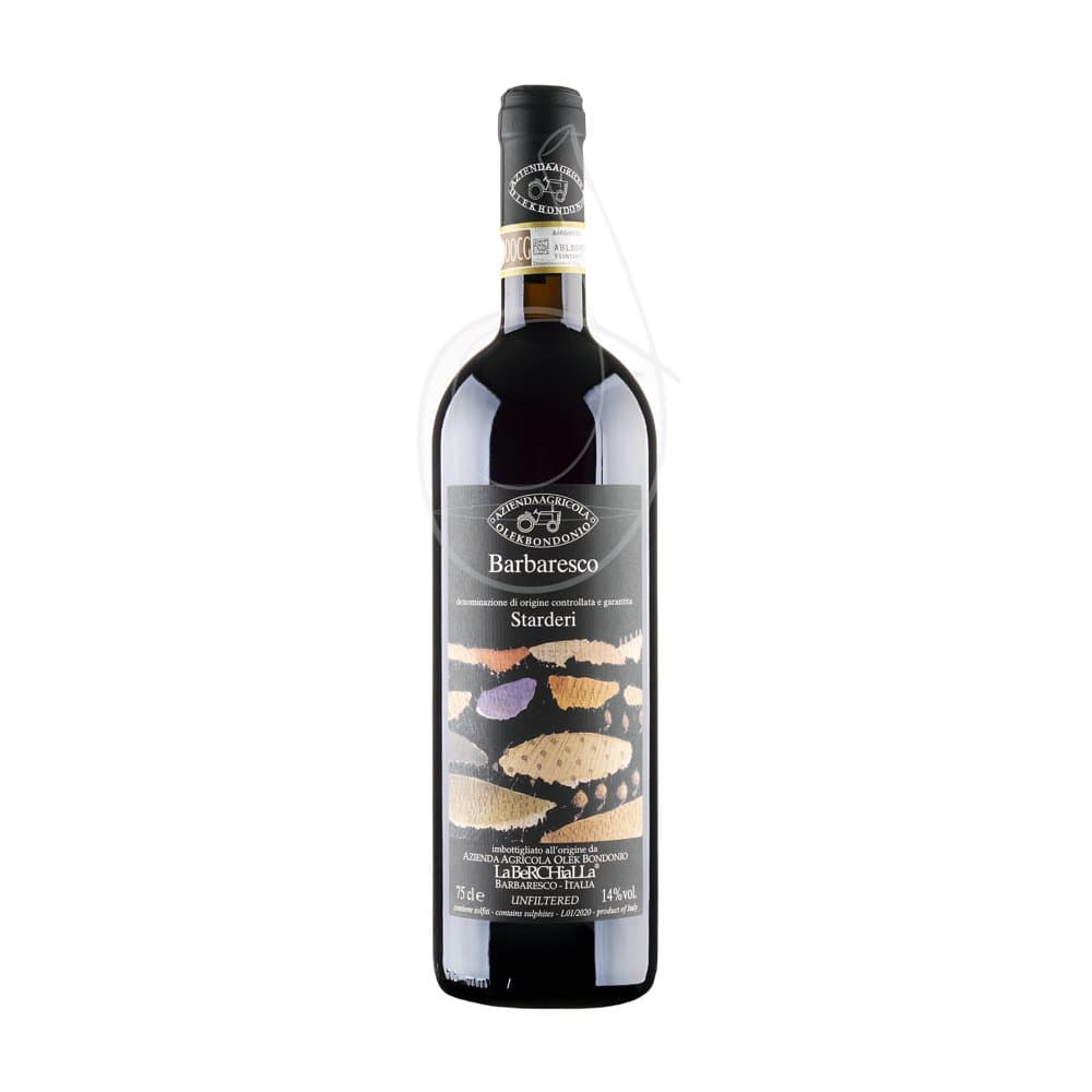 Olek Bondonio - La Berchialla, Barbaresco Starderi 2019, Bottiglia 750 ml