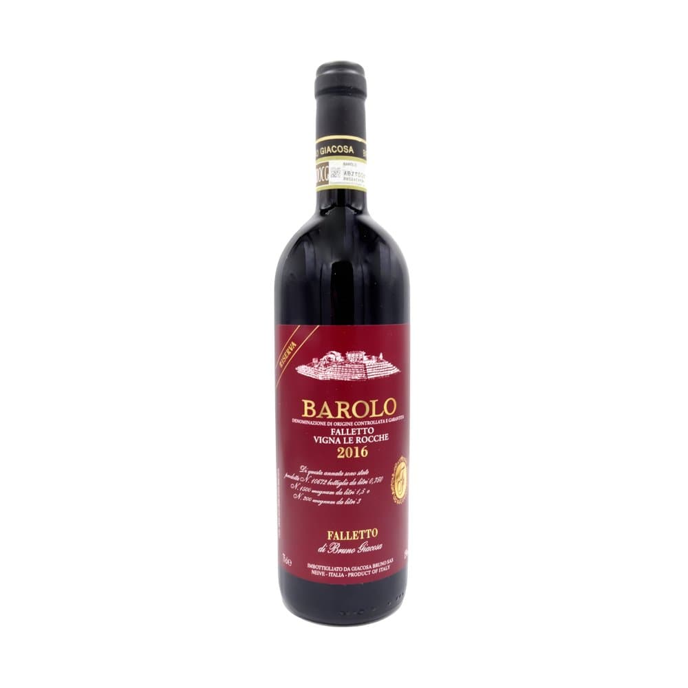 Falletto di Bruno Giacosa, Barolo Riserva Falletto Vigna Le Rocche 2016, Doppio magnum 3000 ml