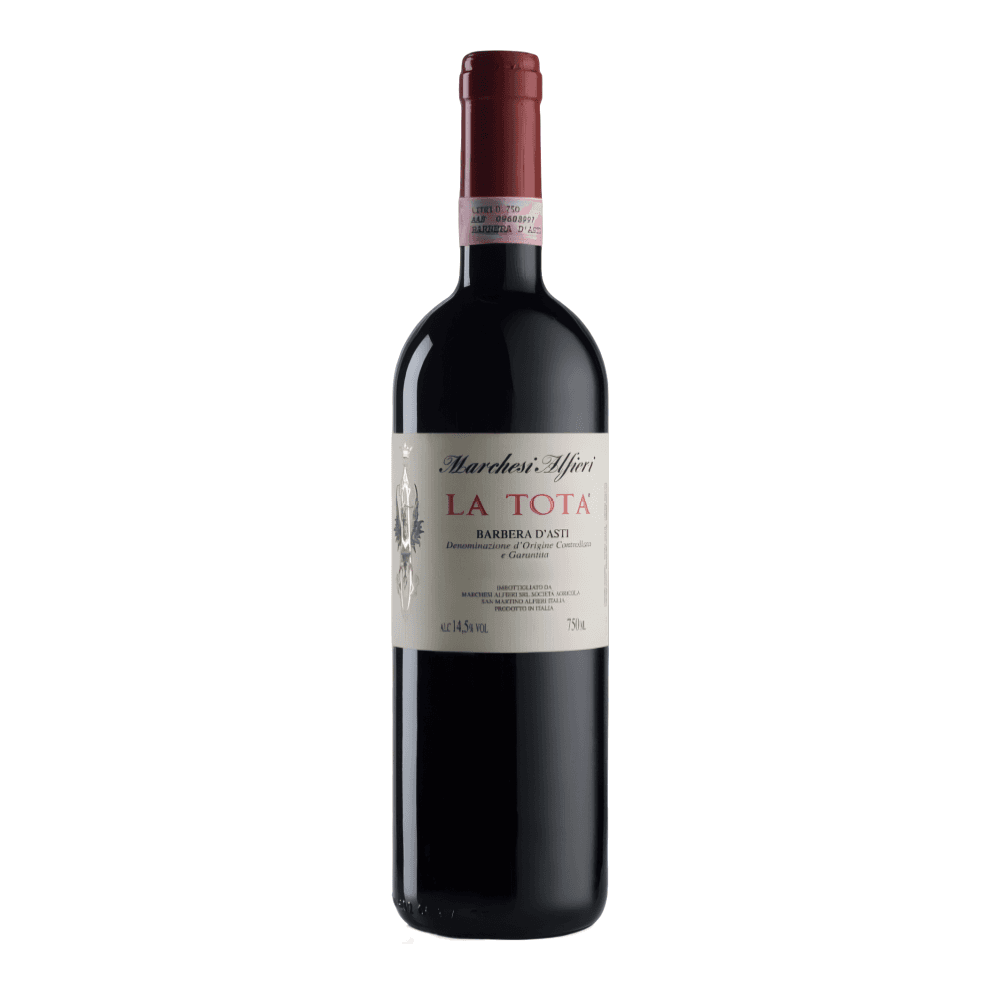 Marchesi Alfieri, Barbera d'Asti La Tota 2022, Doppia Mgm cassa legno 3000 ml