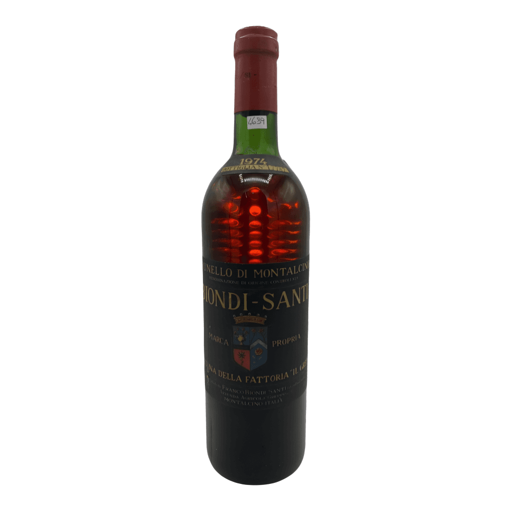 Biondi Santi, Brunello di Montalcino Riserva Il Greppo 1974, Bottiglia 750 ml