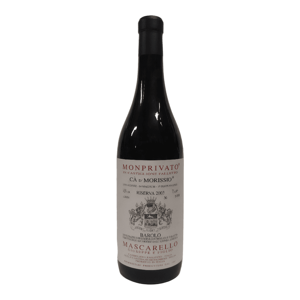 Giuseppe Mascarello, Barolo Riserva Monprivato Ca' d'Morissio 2003, Bottiglia 750 ml