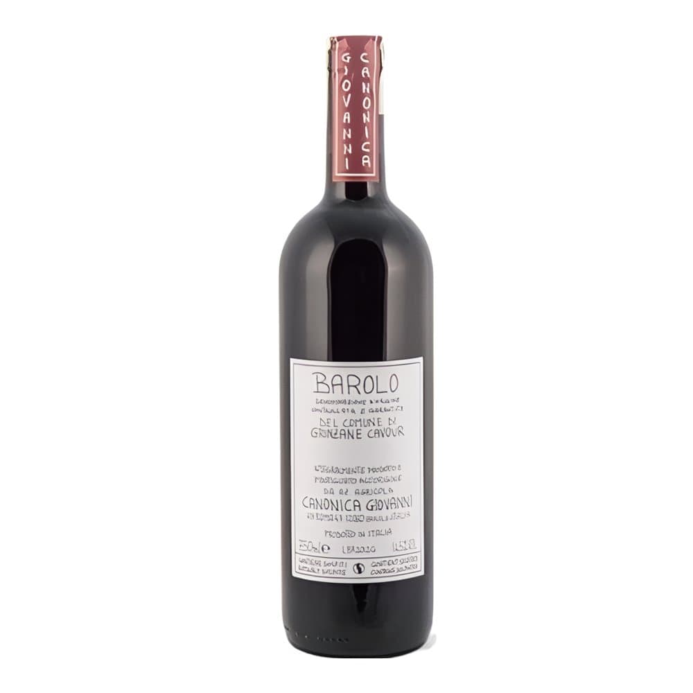Giovanni Canonica, Barolo del Comune di Grinzane Cavour 2018, Bottiglia 750 ml